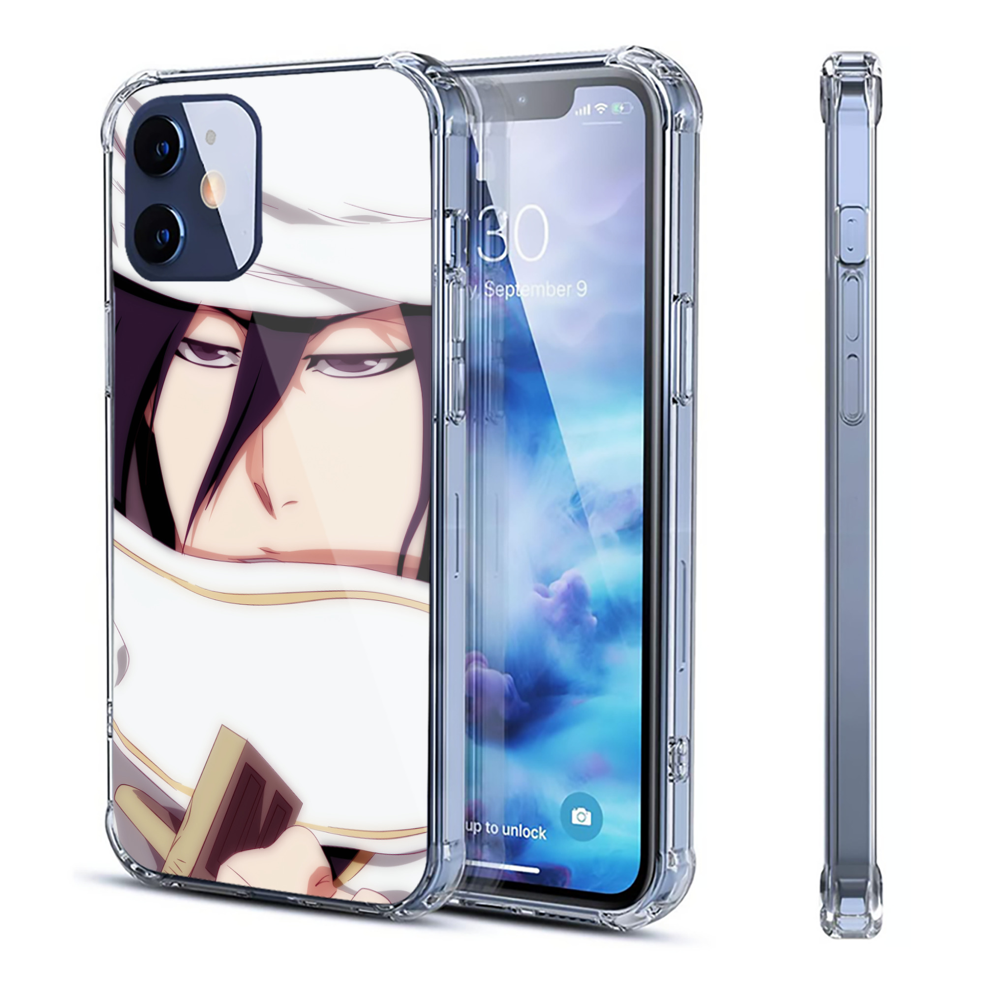 （画像用） ブリーチ BLEACH 【iPhone 12シリーズ対応】透明スマホケース（クリアソフトケース）